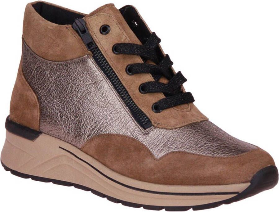 Solidus Solid Dames bruin sneakers