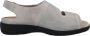Solid 73500 20715 Lichtgrijs Dames sandaal met stretch - Thumbnail 13