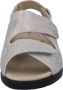 Solid 73500 20715 Lichtgrijs Dames sandaal met stretch - Thumbnail 14