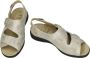 Solid 73500 20715 Lichtgrijs Dames sandaal met stretch - Thumbnail 4
