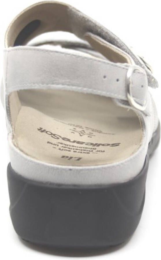 Solidus Solid Dames grijs sandalen