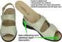 Solidus Solid Dames groen olijf sandalen - Thumbnail 6
