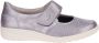Solidus Dames Instappers & Ballerina's Kate Marmo 29506-40169 Taupe Metallic - Thumbnail 4