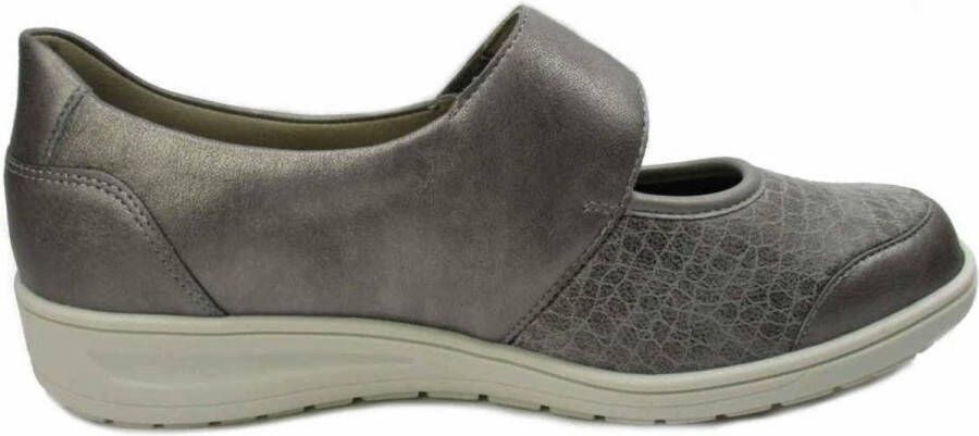 Solidus Solid Dames taupe lage gesloten schoenen