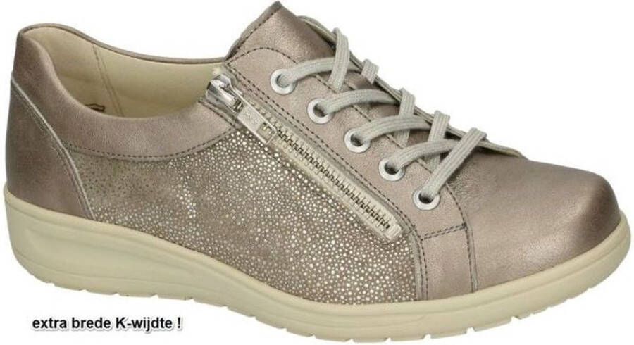 Solidus Solid Dames taupe sneakers