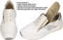 Solidus Solid 10228 Wit combi kleurige brede dames sneakers met rits - Thumbnail 5