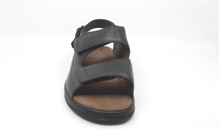 Solidus Solid Heren zwart sandaal