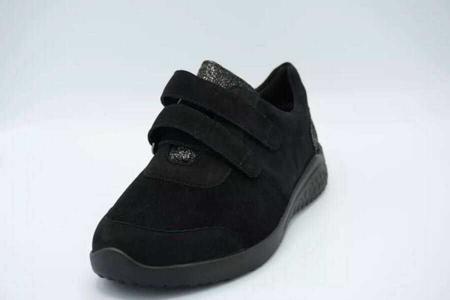Solidus Zwarte Klittenbandschoenen Kyle Wijdte K
