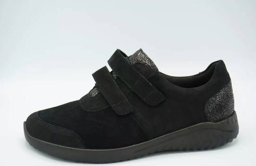 Solidus Zwarte Klittenbandschoenen Kyle Wijdte K