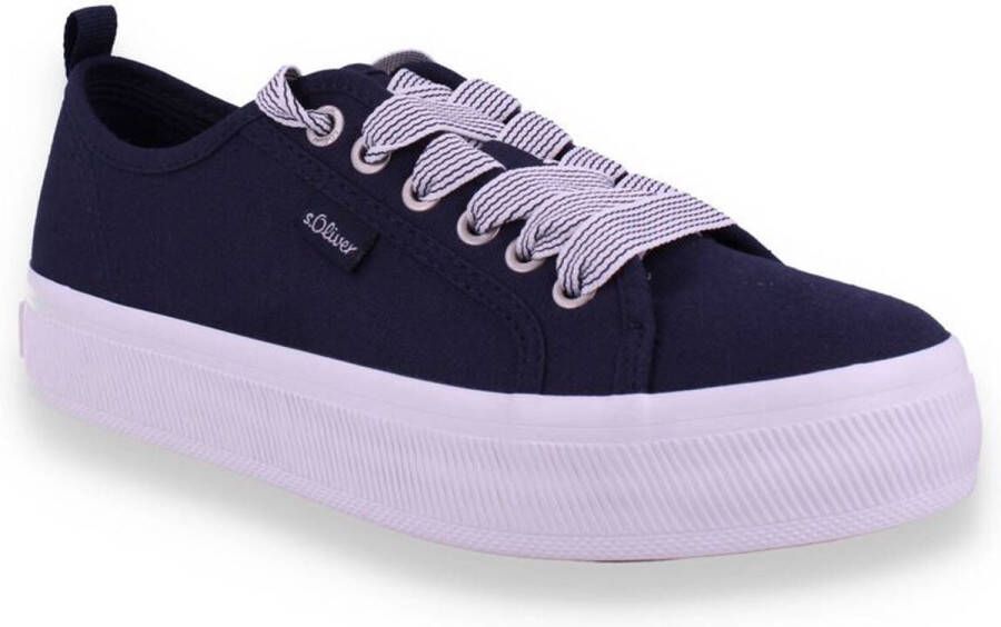 s.Oliver S. OLIVER dames sneaker blauw