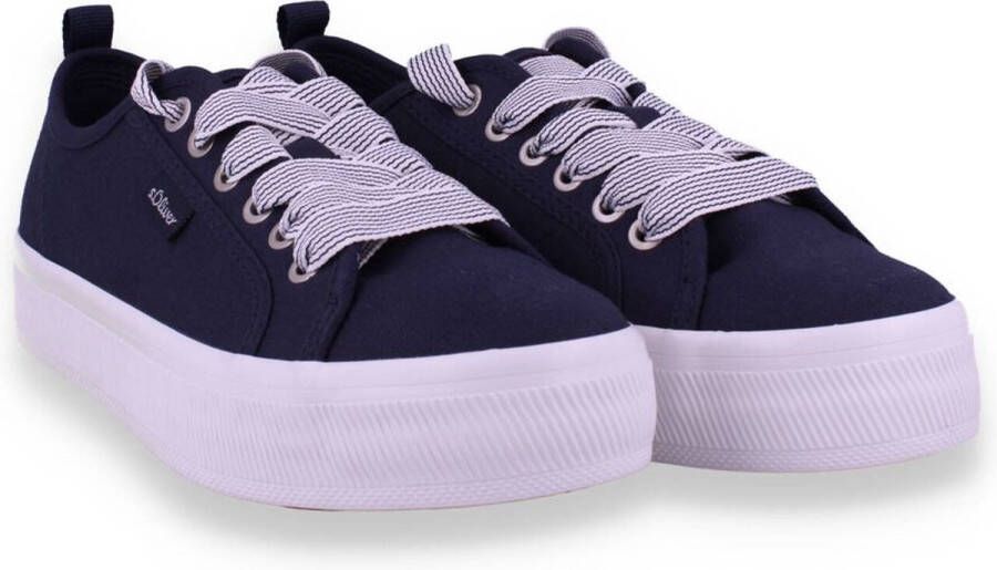 s.Oliver S. OLIVER dames sneaker blauw