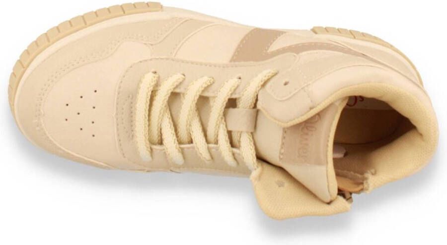 s.Oliver S. OLIVER Meisjes Sneaker Beige Comb BEIGE