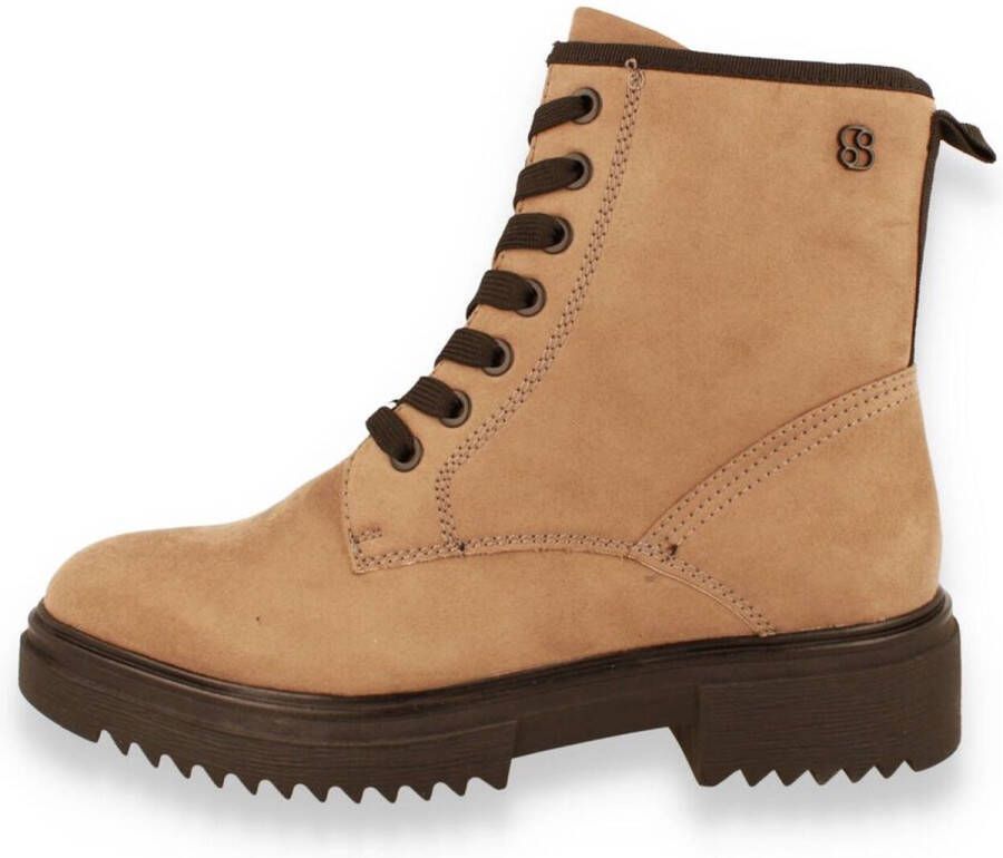 s.Oliver Veterboots taupe Synthetisch