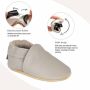 SOMIC Babyschoenen Leer Baby Schoenen Zachte Zool Babyschoentjes Flexibele Zool Antislip Eerste Loopschoentjes -Zachte Leren maat M Koalaworld.kgm - Thumbnail 3