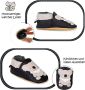 SOMIC Babyschoenen Leer Baby Schoenen Zachte Zool Babyschoentjes Flexibele Zool Antislip Eerste Loopschoentjes -Zachte Leren maat M Koalaworld.kgm - Thumbnail 7