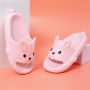 SOMIC Unisex Slippers- heren Badslippers antislip ultralichte platte zachte Sloffen -Pantoffels Heren Dames Douchepantoffels Pasen gift van konijn slippers- konijn slides - Roze - Thumbnail 10