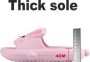 SOMIC Unisex Slippers- heren Badslippers antislip ultralichte platte zachte Sloffen -Pantoffels Heren Dames Douchepantoffels Pasen gift van konijn slippers- konijn slides - Roze - Thumbnail 13