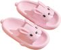SOMIC Unisex Slippers- heren Badslippers antislip ultralichte platte zachte Sloffen -Pantoffels Heren Dames Douchepantoffels Pasen gift van konijn slippers- konijn slides - Roze - Thumbnail 8