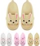 SOMIC Unisex Slippers- heren Badslippers antislip ultralichte platte zachte Sloffen -Pantoffels Heren Dames Douchepantoffels Pasen gift van konijn slippers- konijn slides - Geel - Thumbnail 9