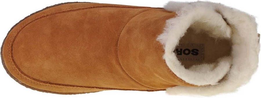 Sorel Nakiska Bootie Pantoffels Sloffen Dames Cognac