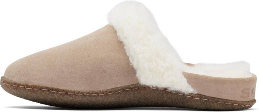 Sorel Nakiska Slide Pantoffels Sloffen Dames Taupe