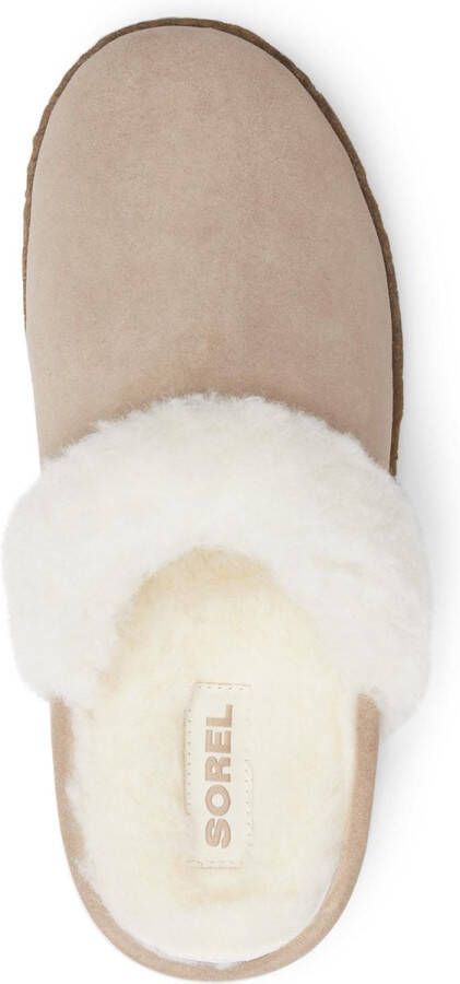 Sorel Nakiska Slide Pantoffels Sloffen Dames Taupe