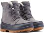 Sorel Torino Ii Wp Veterboots Laarzen Met Veters Dames Grijs - Thumbnail 4