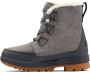 Sorel Torino Ii Wp Veterboots Laarzen Met Veters Dames Grijs - Thumbnail 6