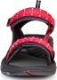 Source Classic Sandaal dames Wandelsandalen Vrouwen rood zwart wit - Thumbnail 6