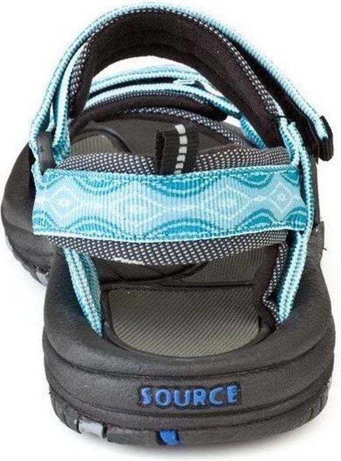 Source Sandalen Gobi Dames Eva polyester microfiber Blauw