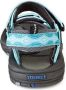 Source Classic Sandaal dames Wandelsandalen Vrouwen blauw wit zwart - Thumbnail 3