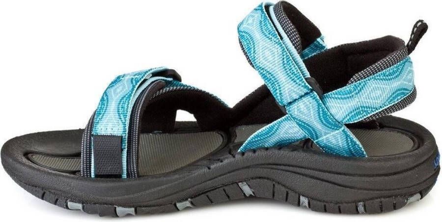 Source Sandalen Gobi Dames Eva polyester microfiber Blauw