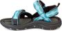 Source Classic Sandaal dames Wandelsandalen Vrouwen blauw wit zwart - Thumbnail 4