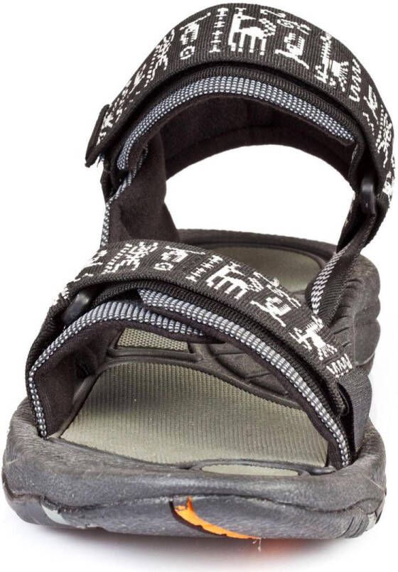 Source Classic Sandaal heren Wandelsandalen Mannen zwart wit - Foto 6