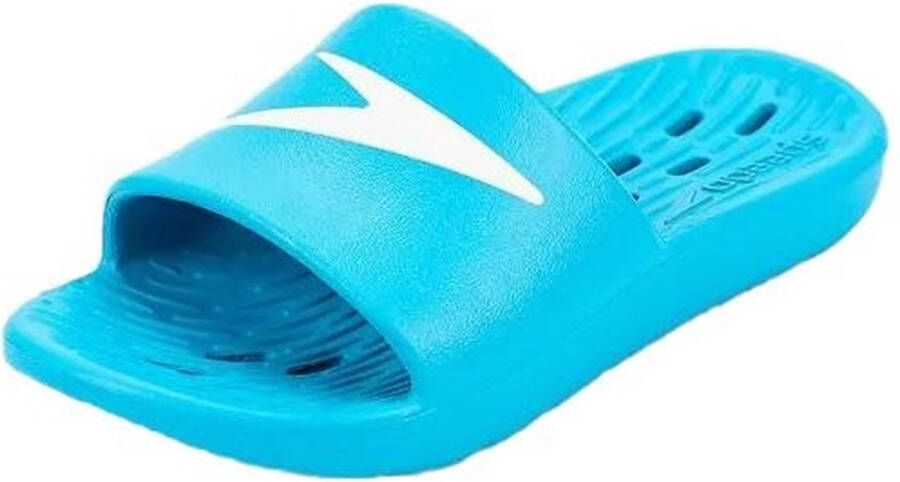 Speedo Junior Slide Slippers Unisex Blue