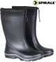 Spirale Hybride Leder Bruin Zwart Gevoerde Laarzen - Thumbnail 2