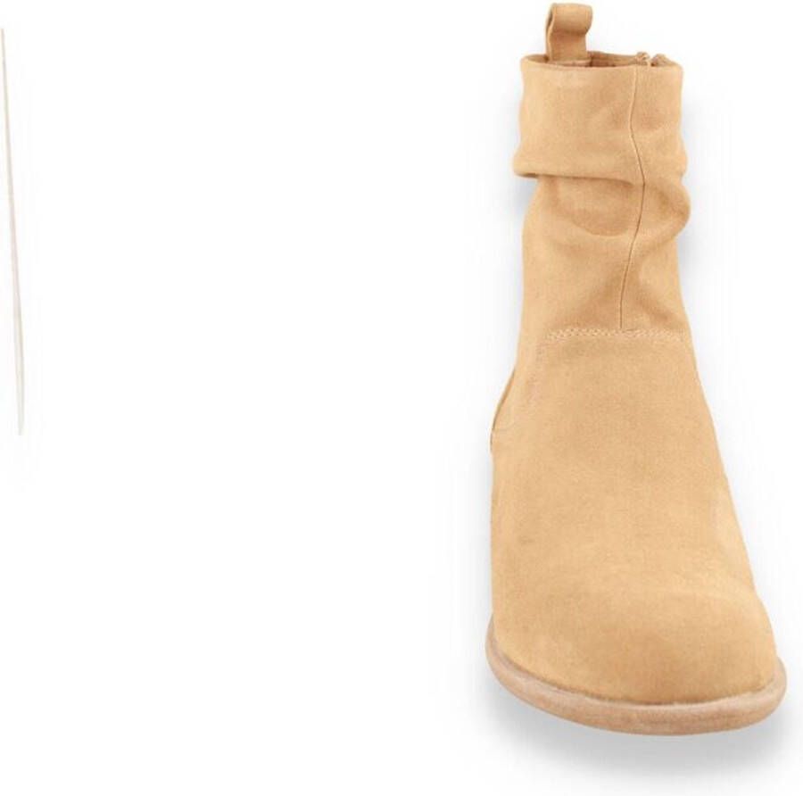 Spm Shoes & Boots SPM dames enkellaarsje Miriam BEIGE - Foto 5