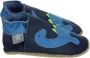 Starchild DINO~NAVY~~~~~~~~~~~~~~~~~~~~~ JongensPantoffelsKinderpantoffels Blauw - Thumbnail 4