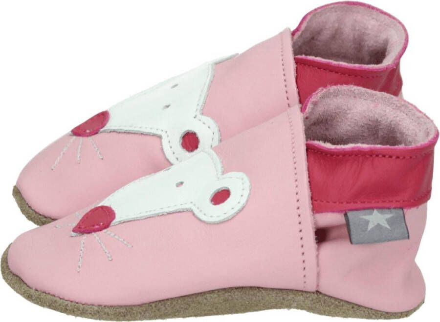 Starchild MOUSIE~BABY~PINK~~~~~~~~~~~~~~ MeisjesPantoffelsKinderpantoffels Roze - Foto 3