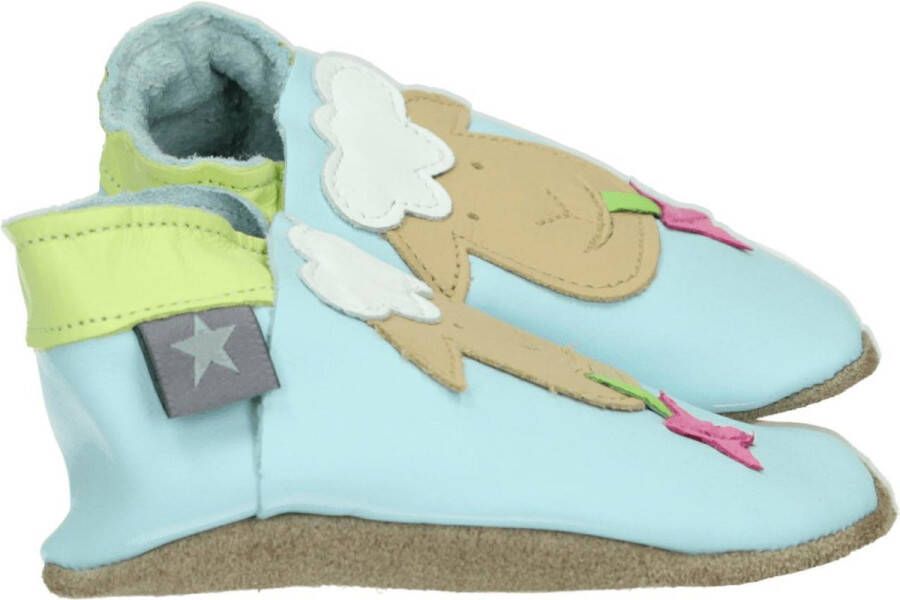 Starchild SHEEP~BABY~BLUE~~~~~~~~~~~~~~~ MeisjesPantoffelsKinderpantoffels Blauw - Foto 3