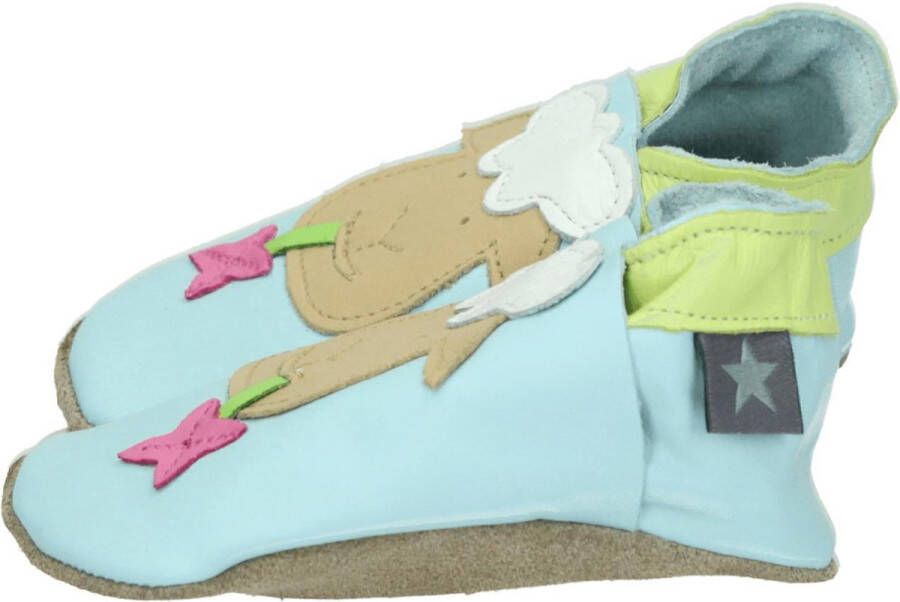 Starchild SHEEP~BABY~BLUE~~~~~~~~~~~~~~~ MeisjesPantoffelsKinderpantoffels Blauw - Foto 4
