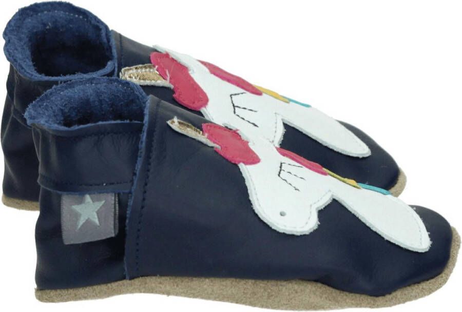 Starchild UNICORN~NAY~~~~~~~~~~~~~~~~~~~ MeisjesPantoffelsKinderpantoffels Blauw - Foto 2