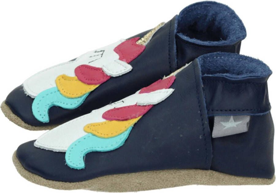Starchild UNICORN~NAY~~~~~~~~~~~~~~~~~~~ MeisjesPantoffelsKinderpantoffels Blauw - Foto 4