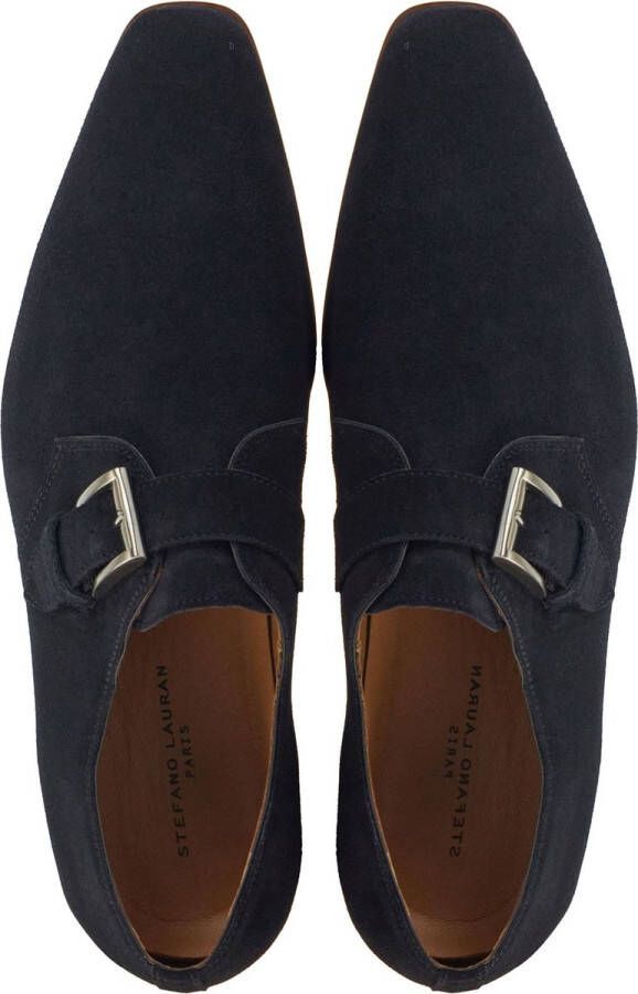 Stefano Lauran Gespschoenen Male S3084. Blauw