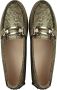 Stefano Lauran Instappers Loafers Dames Damesschoenen Suède S3038 Goud - Thumbnail 3