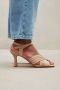 Stefano Lauran High Heel Sandals Beige Dames - Thumbnail 3