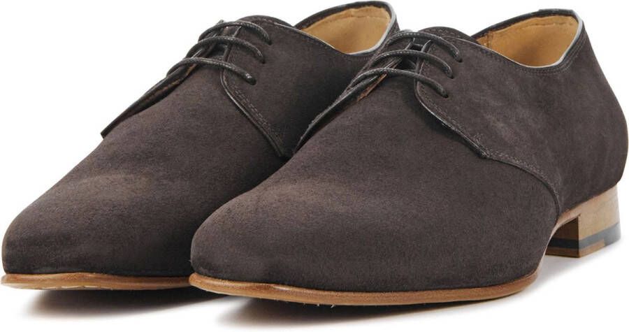 Stefano Lauran Veterschoenen Heren Schoenen Suède S3085. Bruin