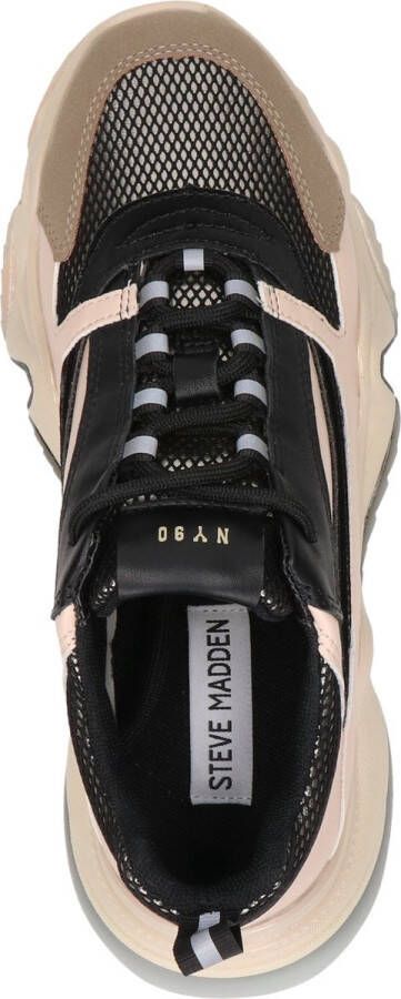 Steve Madden City Soul dames sneaker Zwart multi