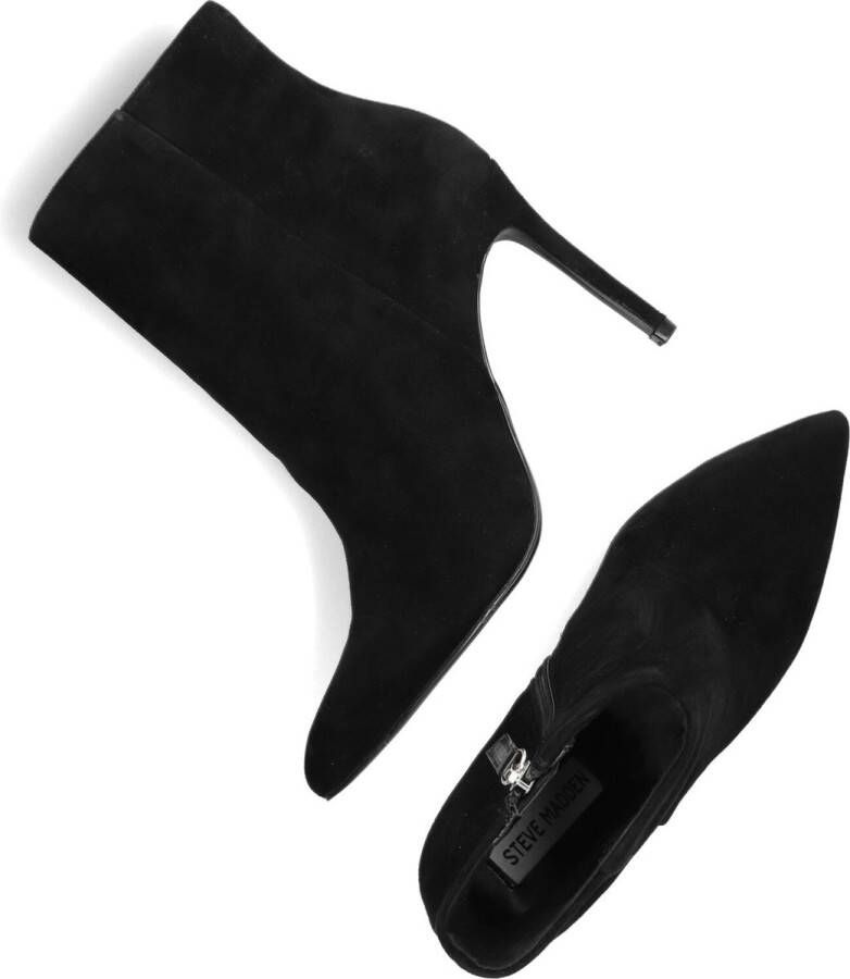 Steve Madden Clovers Enkellaarsjes Enkelboots met rits Dames Zwart