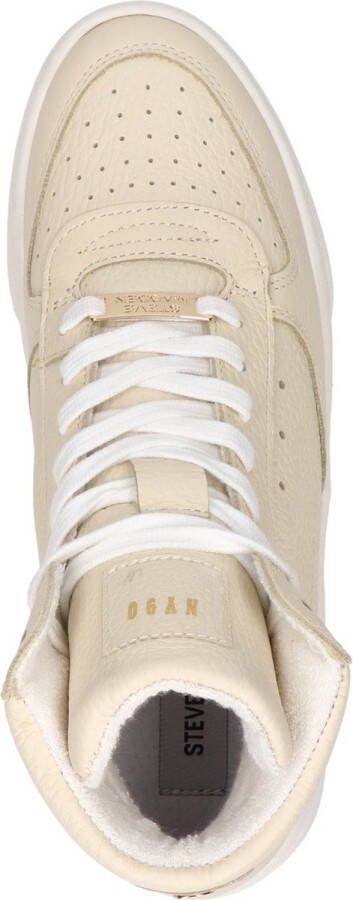 Steve Madden dames hoge sneaker Ecru